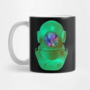 Scuba Diver Cat Mug